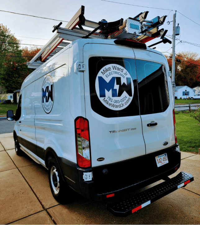 Mike Ward Jr Electrician service vehicle or team